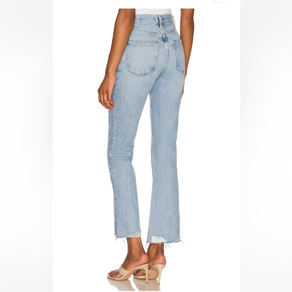 Agolde midrise relax boot fit in curio wash. NWT size 32 - Picture 3 of 6